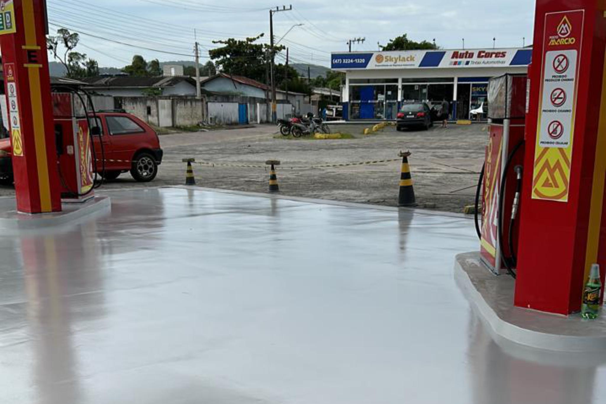 Pintura Epóxi em Chão de Garagem Predial